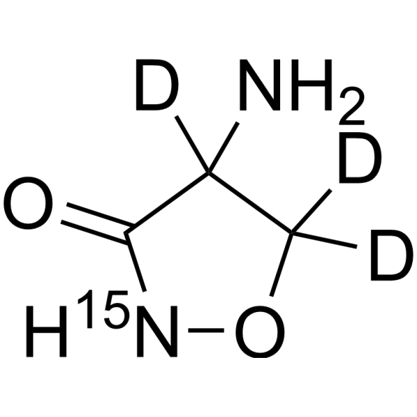DL-Cycloserine-15N,d3 1219176-26-7